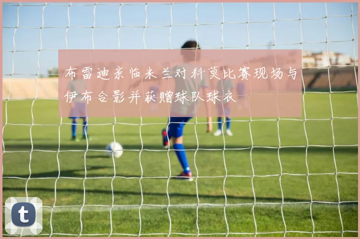 布雷迪亲临米兰对科莫比赛现场与伊布合影并获赠球队球衣